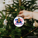 Kamala Harris 2024 Visionary Ornament, Keepsake For Determined Leadership