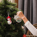 Colorful Traditional Mexico City Christmas Ornament, Cultural Mexican Christmas Gift and Travel Souvenir