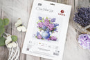 The Bloom of Fragile Hope Lilac in a Jug Counted Cross Stitch Kit by Luca-S B7059L