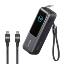 Anker Laptop Power Bank (25K, 165W, Built-In and Retractable Cables)