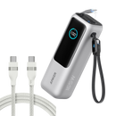 Anker Laptop Power Bank (25K, 165W, Built-In and Retractable Cables)