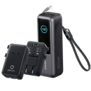 Anker Laptop Power Bank (25K, 165W, Built-In and Retractable Cables)