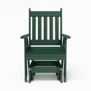 Keystone Amish Co. Franklin Recycled Plastic Glider Chair