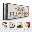Fresh Flower Market Sign II
