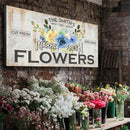 Fresh Flowers Sign
