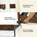 Frida Deluxe Solid Wood Bed Frame
