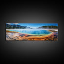 Panoramic of Grand Prismatic Spring Yellowstone, Extra Large Wall Art, Panoramic Wall Art, Panoramic Landscape Print, Landscape Photography