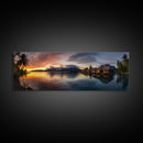 Panoramic Print of Tahiti, Extra Large Wall Art, Panoramic Wall Art, Panoramic Landscape Print, Landscape Photography