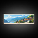 Alepu, Bulgaria Panoramic Print, Vacation Gift, Bulgaria Wall Art, Beach Painting, Beach Decor, Beach Or Lakehouse Art