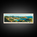 Archipelago of La Maddalena, Italy Panoramic Print, Vacation Gift, Italy Wall Art, Vacation Wall Art, Vacatation Memories, Beach Decor, Beach Or Lakehouse Art