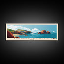 Berlengas Archipelago, Portugal Panoramic Print, Vacation Gift, Portugal Wall Art, Beach Painting, Beach Decor, Beach Or Lakehouse Art