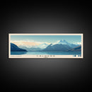Caldera, Chile Panoramic Print, Vacation Gift, Chile Wall Art, Beach Painting, Beach Decor, Beach Or Lakehouse Art