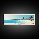 Cottesloe, Australia Panoramic Print, Vacation Gift, Australia Wall Art, Beach Painting, Beach Decor, Large Wall Art, Wood Frame Art