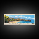 Giardini naxos beach, Italy Panoramic Print, Vacation Gift, Italy Wall Art, Beach Painting, Beach Decor, Beach Or Lakehouse Art