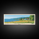 Grand Isle, Vermont Panoramic Print, Vacation Gift, Vermont Wall Art, Vacation Wall Art, Vacatation Memories, Beach Decor, Beach Or Lakehouse Art