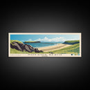 Hofsós Beach, Iceland Panoramic Print, Vacation Gift, Iceland Wall Art, Beach Painting, Beach Decor, Large Wall Art, Wood Frame Art