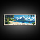 Itamaracá Island, Brazil Panoramic Print, Vacation Gift, Brazil Wall Art, Vacation Wall Art, Vacatation Memories, Beach Decor, Beach Or Lakehouse Art