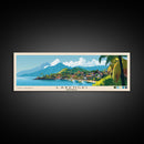 Labengki, Indonesia Panoramic Beach Print, Vacation Gift, Indonesia Wall Art, Framed Canvas Print, Framed Beach Painting