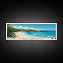 Playa Maguana, Cuba Panoramic Beach Print, Vacation Gift, Cuba Wall Art, Beach Painting, Beach Decor, Beach Painting
