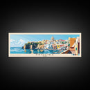 Procida, Italy Panoramic Beach Print, Vacation Gift, Italy Wall Art, Beach Painting, Beach Decor, Beach Painting