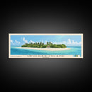 Ukulhas Island, Maldives Panoramic Print, Vacation Gift, Maldives Wall Art, Vacation Wall Art, Vacatation Memories, Beach Decor, Beach Or Lakehouse Art