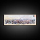Bryansk Russia Wall Art, Panoramic Travel Poster, Panoramic Framed Canvas Print, City Wall Art, Wall Hanging Home Decor, Travel Art