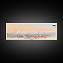 Taganrog Russia Travel Art, City Art, Framed Canvas Print or Metal Wall Art, Europe Travel Poster, Panoramic Wall Art, Extra Wide Wall Art