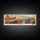 Borås Sweden Travel Art, City Art, Framed Canvas Print or Metal Wall Art, Europe Travel Poster, Panoramic Wall Art, Extra Wide Wall Art