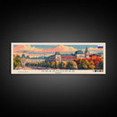 Krasnodar Russia Travel Print Wall Art, Panoramic City Art, Travel Art, Wall Decor, Vacation Gift, Framed Canvas Print Or Metal Art