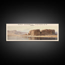 Abu Simbel Temples Egypt Travel Poster Print, Framed Canvas Print, Egypt Travel Art, Wood Framed Art, Wall Hanging, Home Decor