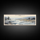 Pamukkale Travel Print Wall Art, Travel Poster Print, Retro Style COUNTRY Home Decor, Wall Hanging, Travel Gift Idea, Unique Metal Art