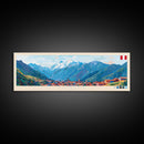 Chincha, Peru Travel Poster Panoramic Canvas Print, Chincha, Peru Painting, Peru Art, Chincha Travel Art, Guest Room Painting