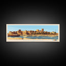 Portoviejo, Ecuador Travel Poster Panoramic Canvas Print, Portoviejo, Ecuador Painting, Ecuador Art, Portoviejo Travel Art, Guest Room Painting