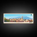 Tlemcen, Algeria Panoramic Travel Poster Canvas Print, Tlemcen, Algeria Painting, Algeria Art, Tlemcen Travel Art, Guest Room Painting