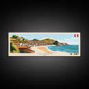 Tumbes, Peru Panoramic Travel Poster Canvas Print, Tumbes, Peru Painting, Peru Art, Tumbes Travel Art, Guest Room Painting