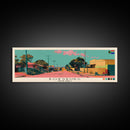 Boksburg, South Africa Panoramic Canvas Print, Boksburg, South Africa Painting, South Africa Art, Boksburg Travel Poster, Travel Art, Housewarming Gift