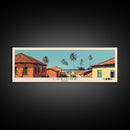 Cabinda, Angola Panoramic Canvas Print, Cabinda, Angola Painting, Angola Art, Cabinda Travel Poster, Travel Art, Vacation Gift