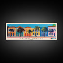 Campo Grande, Brazil Panoramic Canvas Print, Campo Grande, Brazil Painting, Brazil Art, Campo Grande Travel Poster, Travel Art, Guest Room Painting