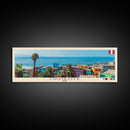Chimbote, Peru Panoramic Canvas Print, Chimbote, Peru Painting, Peru Art, Chimbote Travel Poster, Travel Art, Housewarming Gift