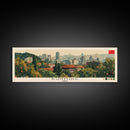 Kunming, China Panoramic Canvas Print, Kunming, China Painting, China Art, Kunming Travel Poster, Travel Art, Housewarming Gift