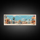 Mosul, Iraq Panoramic Canvas Print, Mosul, Iraq Painting, Iraq Art, Mosul Travel Poster, Travel Art, Housewarming Gift