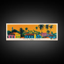 Nzerekore, Guinea Panoramic Canvas Print, Nzerekore, Guinea Painting, Guinea Art, Nzerekore Travel Poster, Travel Art, Vacation Gift