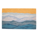 Shades of Sea - Blue Coir Doormat