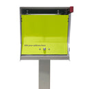The Original UptownBox in ARCTIC WHITE - Modern Mailbox