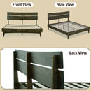 Acacia Aurora Deluxe Wood Platform Bed Frame for Ultimate Comfort and Style