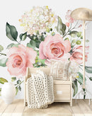 Fashionable Modern Bouquet of Roses Wallpaper