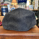 Cabby/Newsboy Herringbone Hat with Scottish Thistle Embroidery Wool Blend Golf Cap