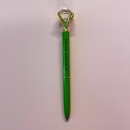 Future Is Female Chartreuse Green Gem Pen | Giftable Single Pen | Novelty Office Desk Supplies