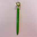 Future Is Female Chartreuse Green Gem Pen | Giftable Single Pen | Novelty Office Desk Supplies