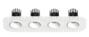 Goodlite Aster 1" Multi Head Trimless Kits